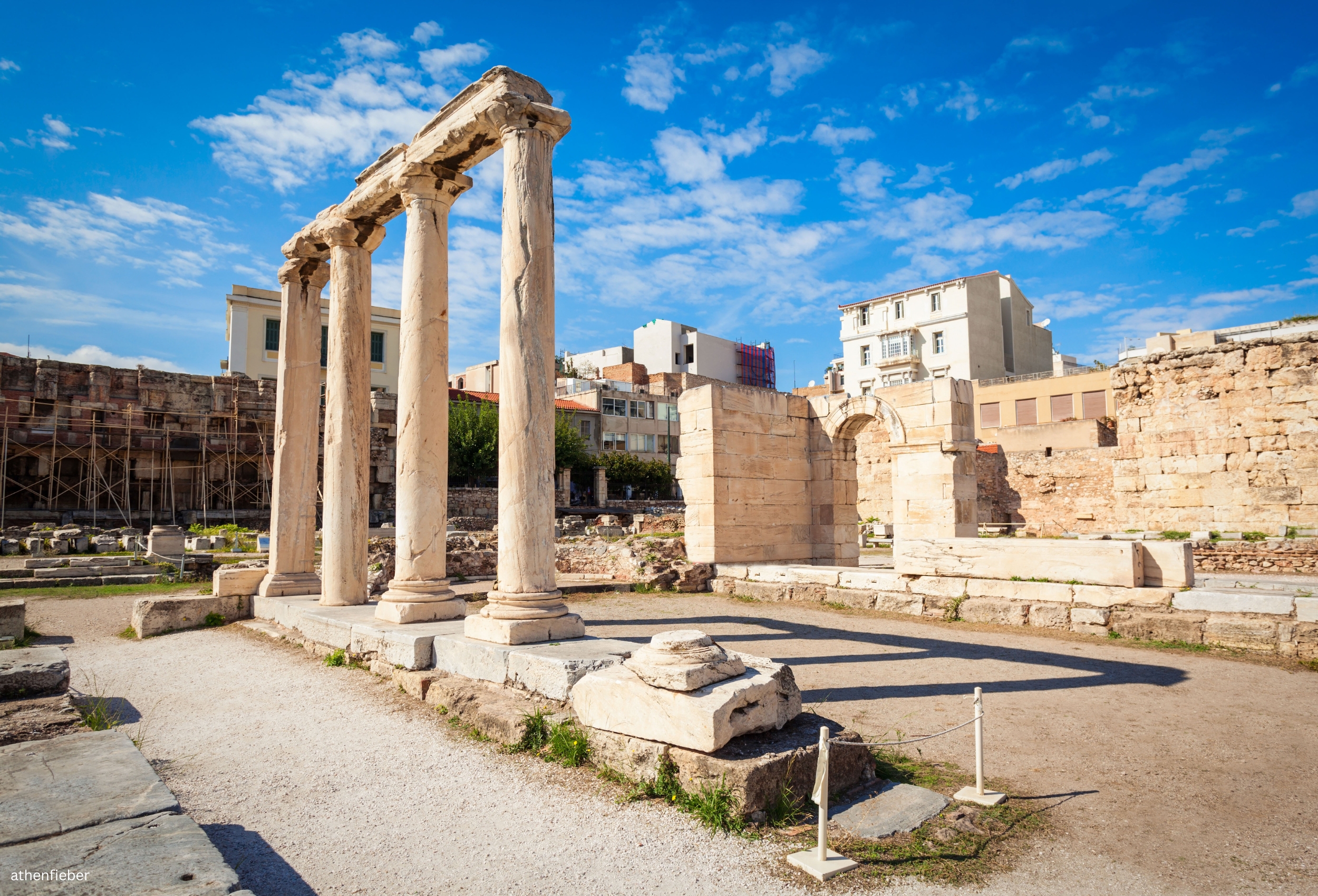 Hadriansbibliothek: Kaiser Hadrians Kulturzentrum in Athen
