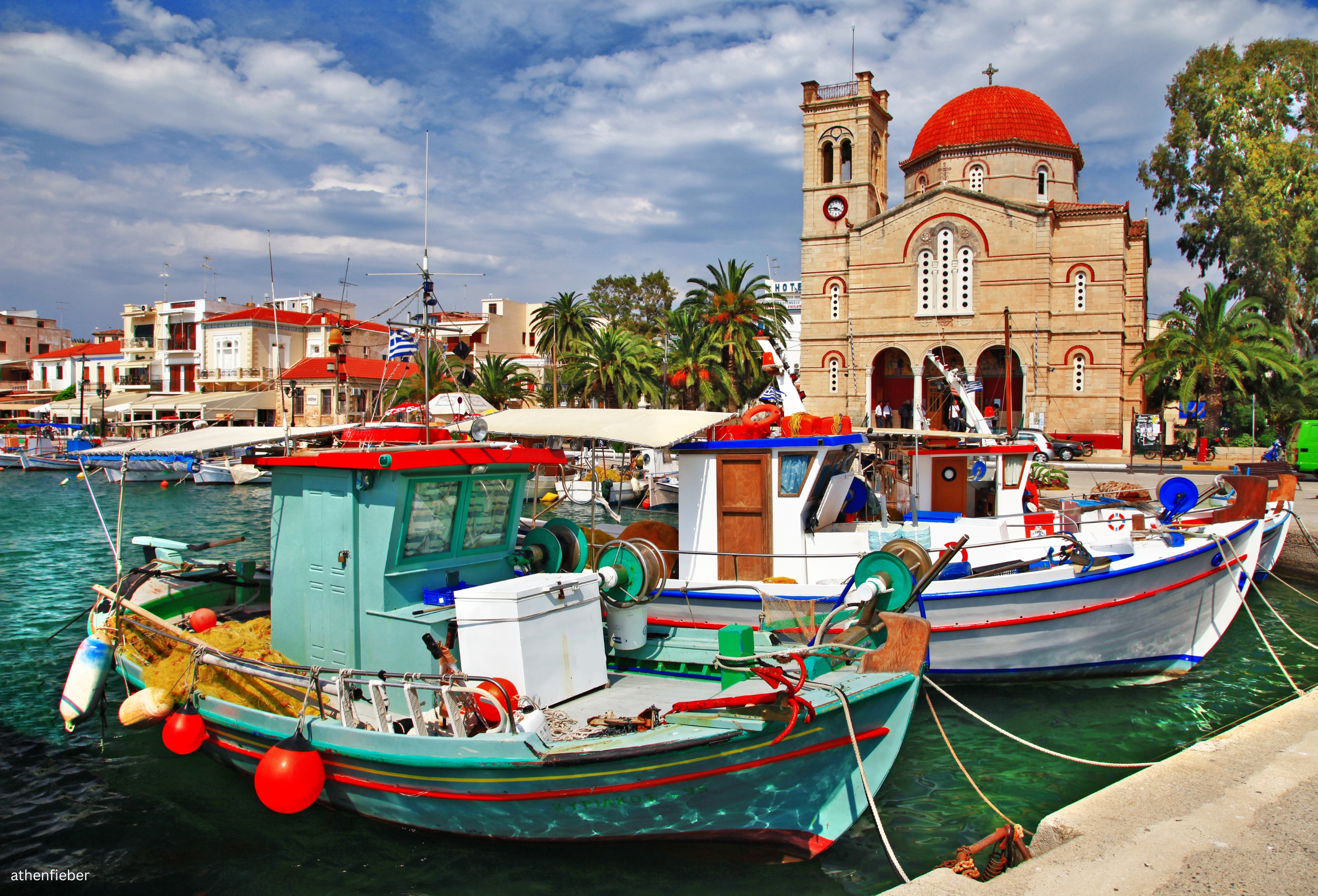 Inselhopping ab Athen – Ägina, Hydra & Poros an einem Tag