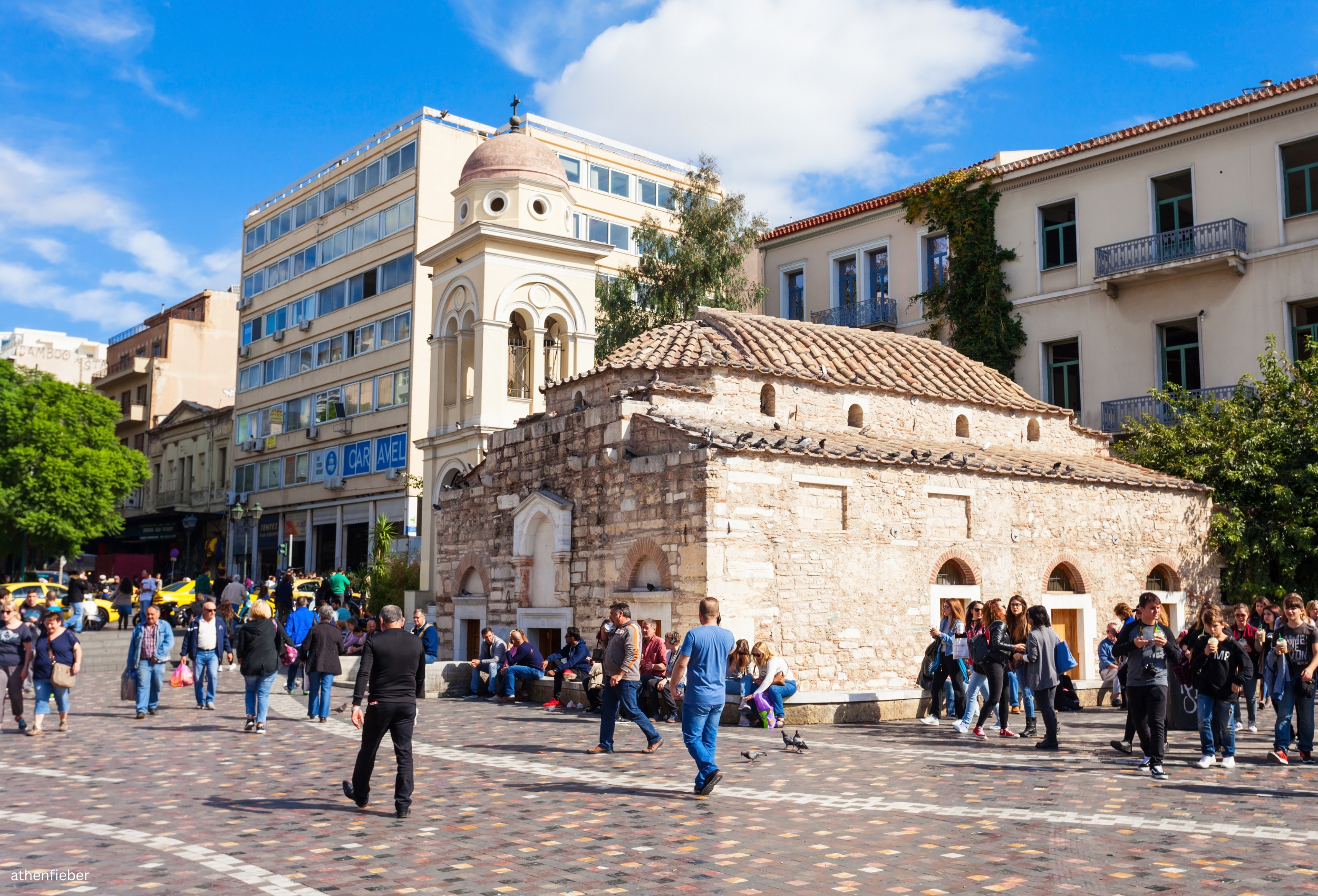 Monastiraki & Psyrri: Flohmarkt, Street Art & Nachtleben in Athen